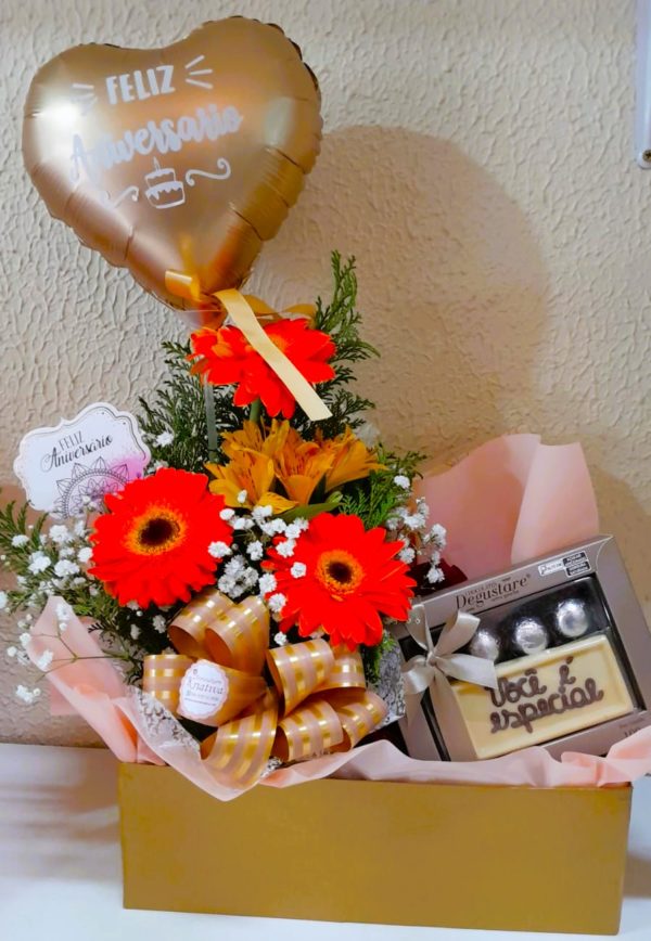 Ref 299 Flores+bombons e balão! - Imagem 2